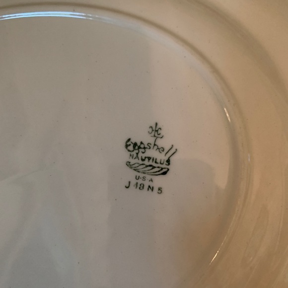 Eggshell Nautilus, Calarose N1580, Soup Bowl - Picture 4 of 7